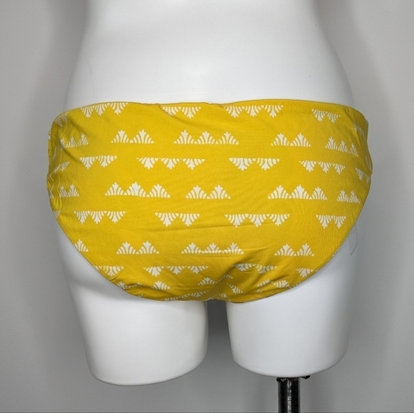 Carve Designs yellow green monstera reversible bikini bottom XL - Picture 5 of 13